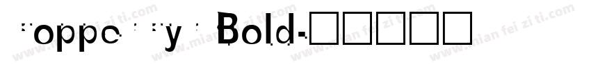 CopperCyr Bold字体转换